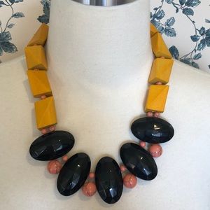 Anthropologie chunky beaded necklace